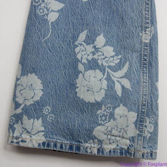 NEW Free‎ People We The Free Naiomi floral print flare jeans, 27 - Picture 5 of 14